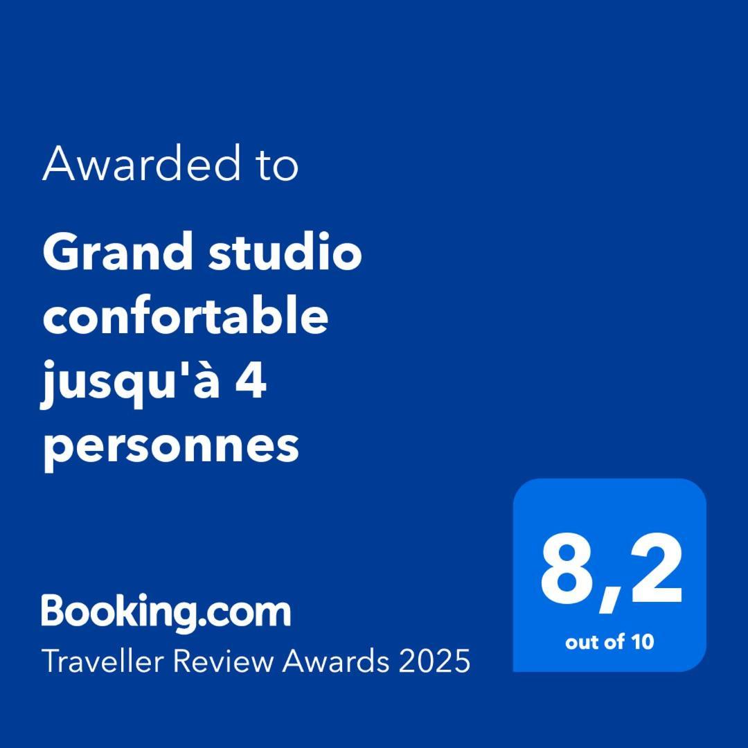 Grand Studio Confortable Jusqu'A 4 Personnes 迪涅莱班 外观 照片